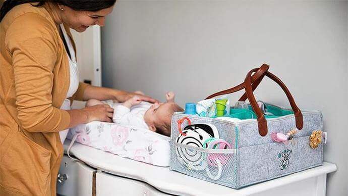 What To Put In Diaper Caddy?