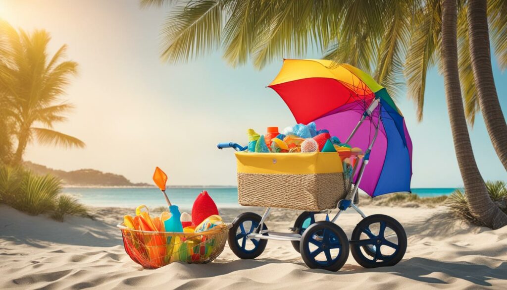 beach cart image